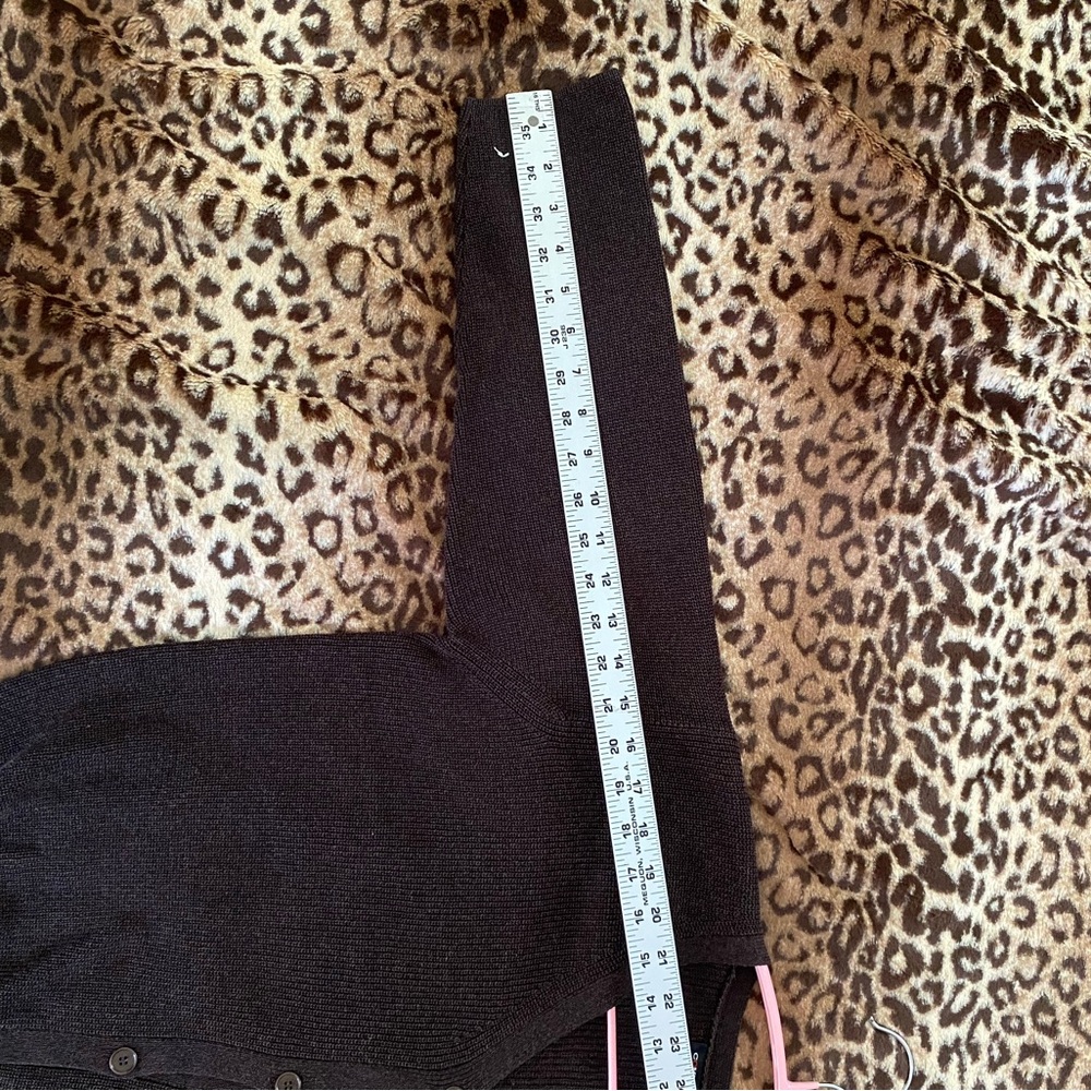 Brown Button-Up Cardigan - Picture 4 of 9